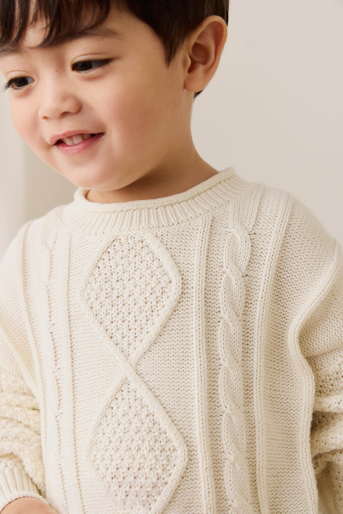 Sloan Jumper - Cloud Childrens Jumper from Jamie Kay USA