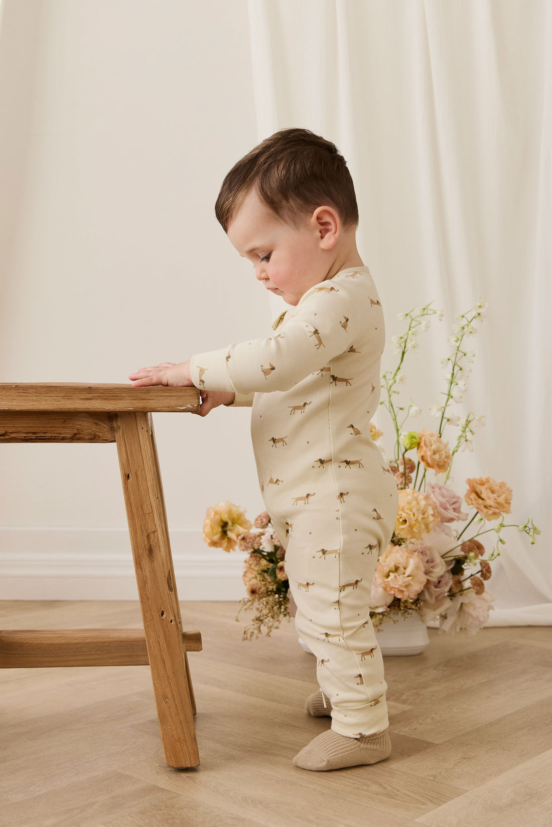 Organic Cotton Jude Onepiece - Play Ball Cassava Childrens Onepiece from Jamie Kay USA