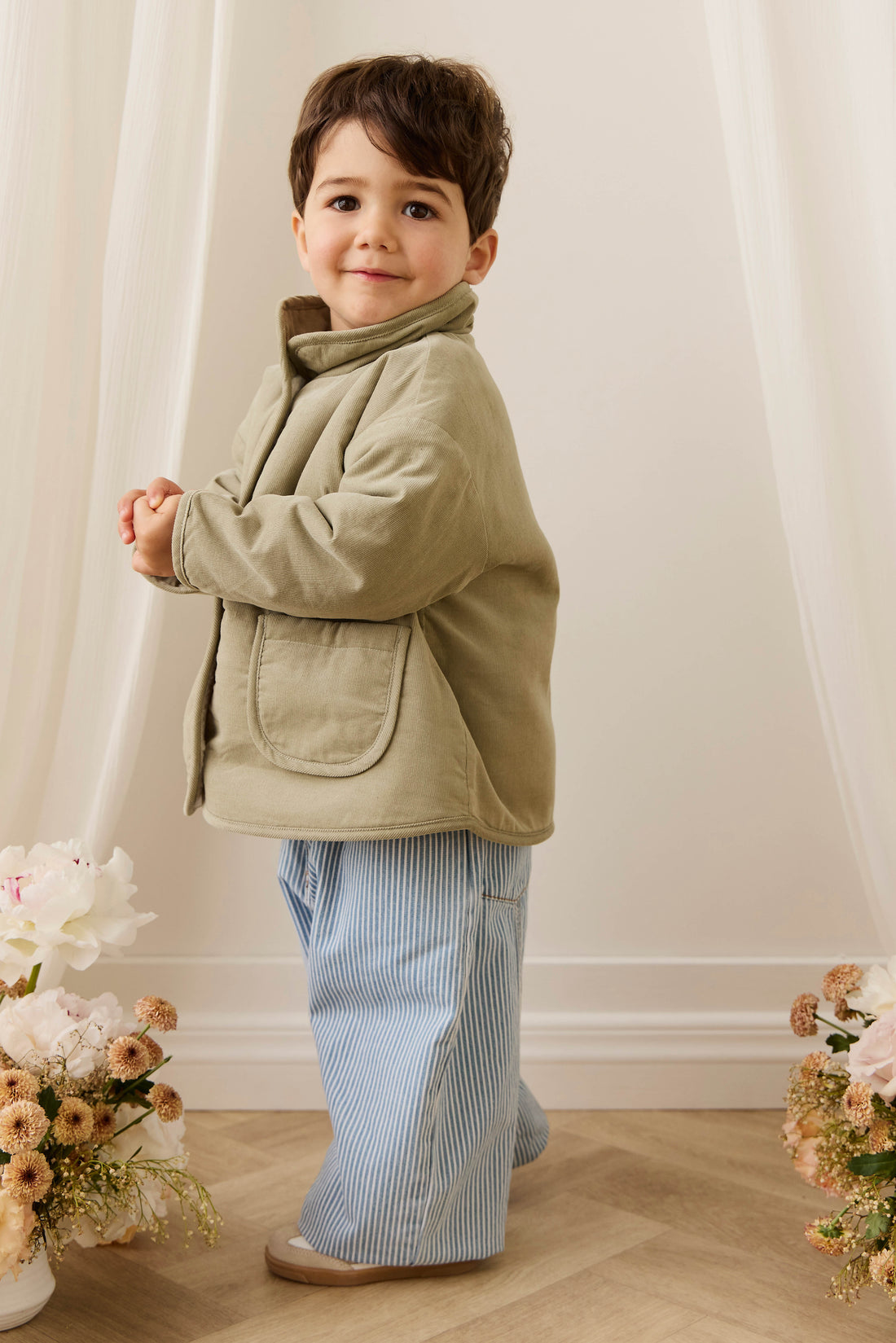 Roscoe Jacket - Lichen Childrens Jacket from Jamie Kay USA