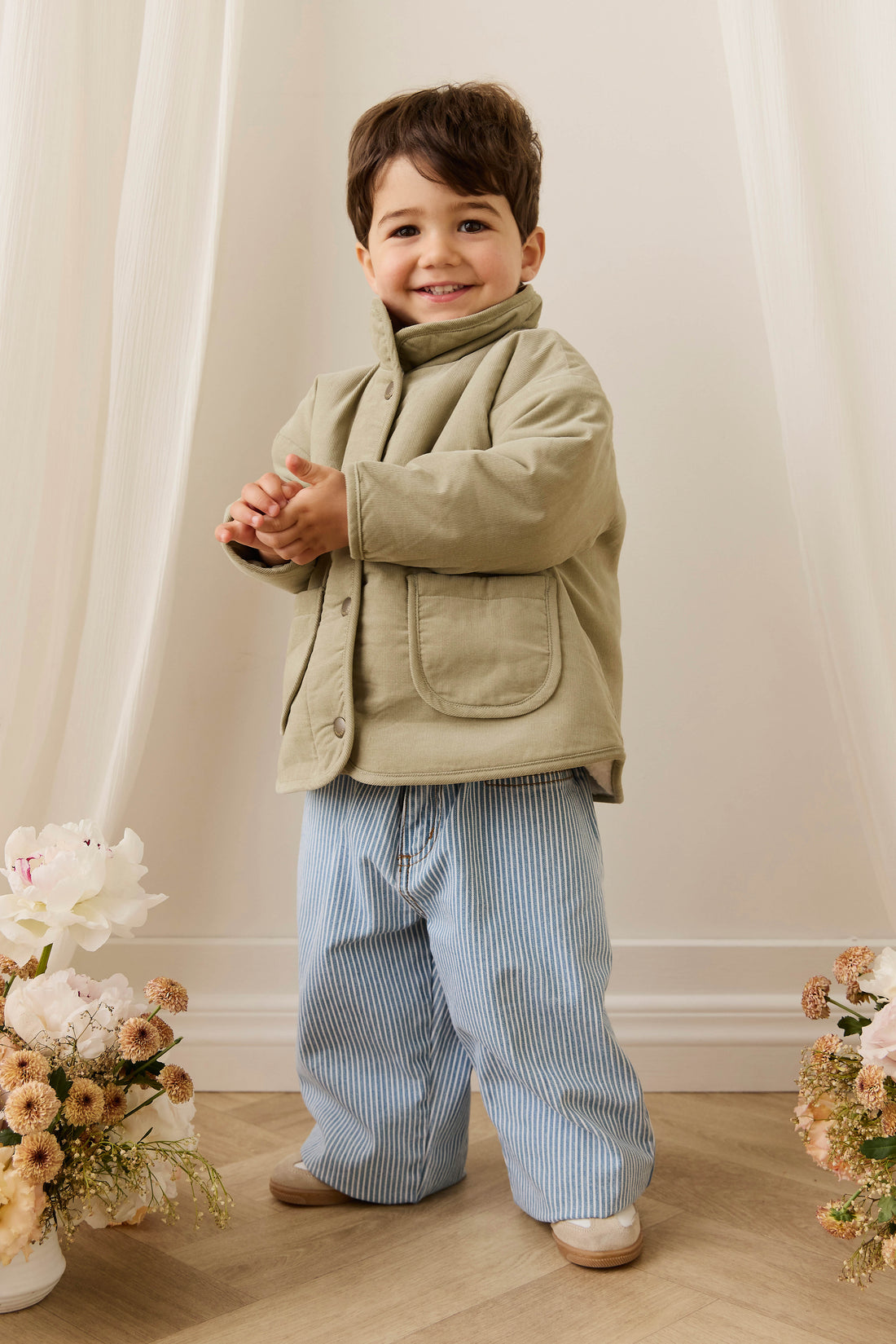 Roscoe Jacket - Lichen Childrens Jacket from Jamie Kay USA