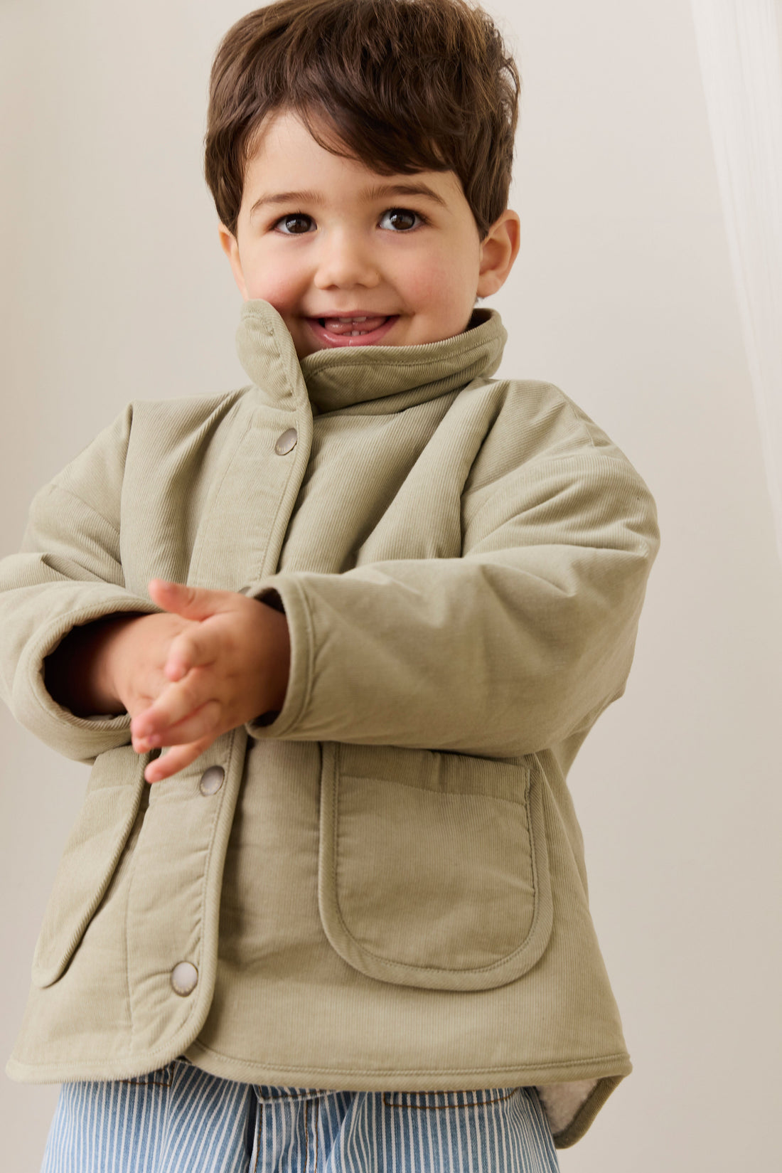 Roscoe Jacket - Lichen Childrens Jacket from Jamie Kay USA