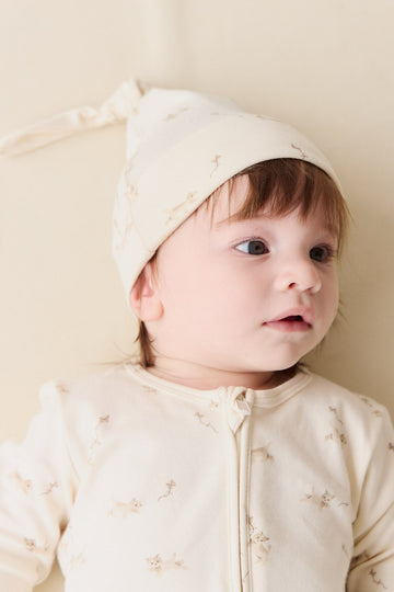 Organic Cotton Knot Beanie - Kitten and His Kites Childrens Beanie from Jamie Kay USA