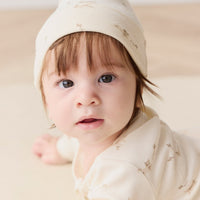 Organic Cotton Knot Beanie - Kitten and His Kites Childrens Beanie from Jamie Kay USA