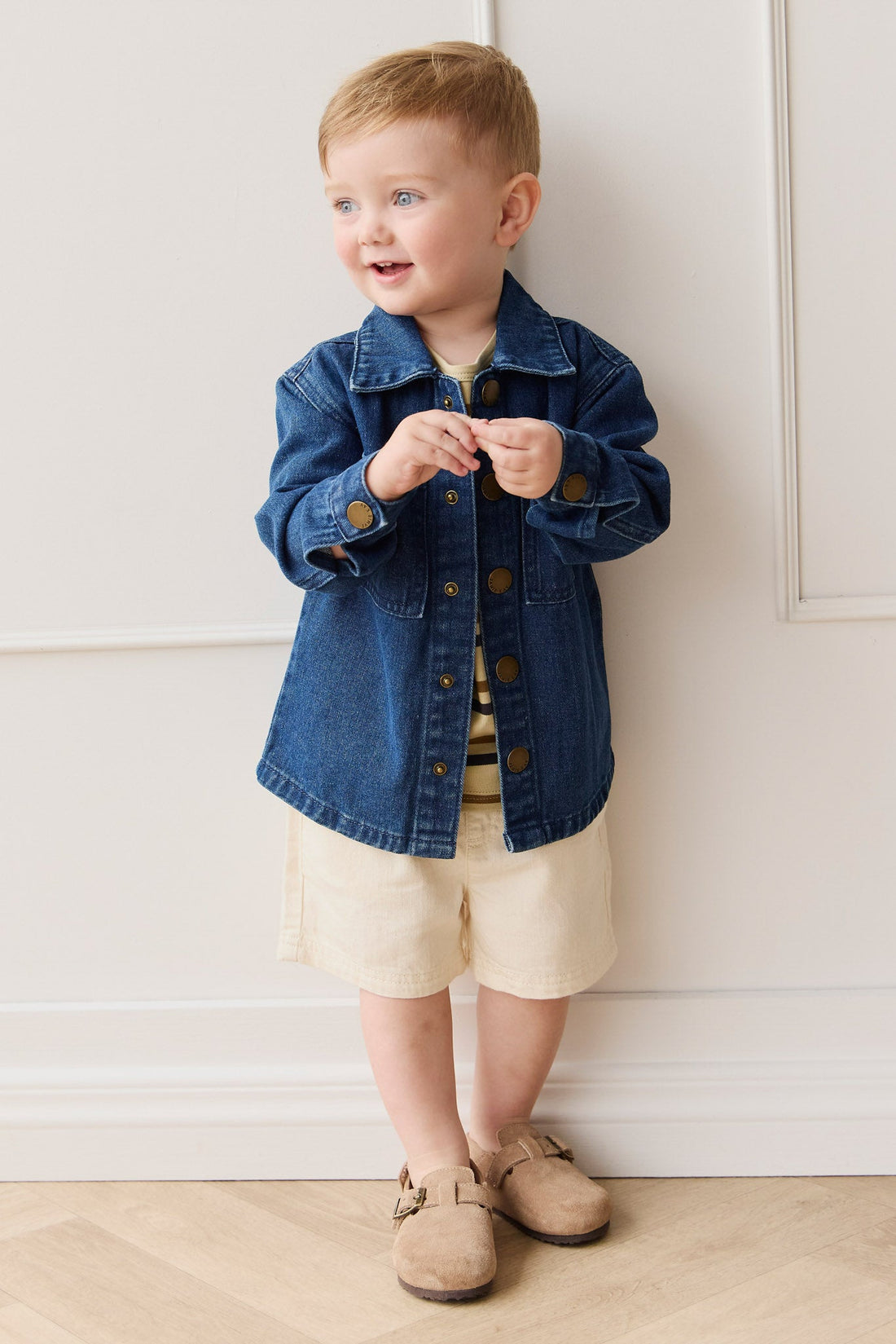 Romeo Twill Short - Cassava Childrens Short from Jamie Kay USA