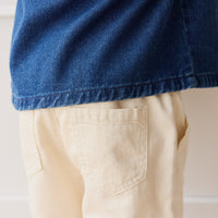 Romeo Twill Short - Cassava Childrens Short from Jamie Kay USA