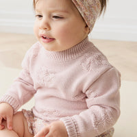 Katie Jumper - Old Rose Daisy Dreams Childrens Jumper from Jamie Kay USA