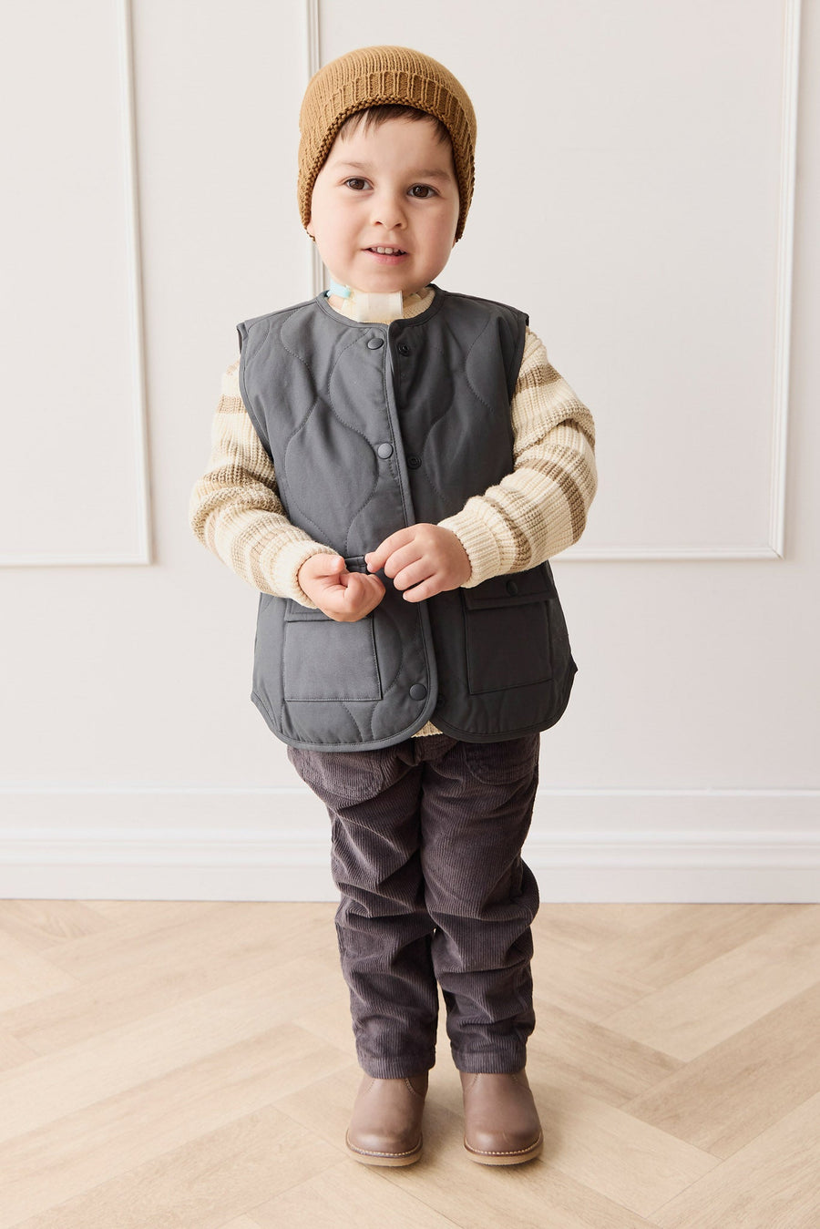 Arie Puffer Vest - Arctic Childrens Jacket from Jamie Kay USA