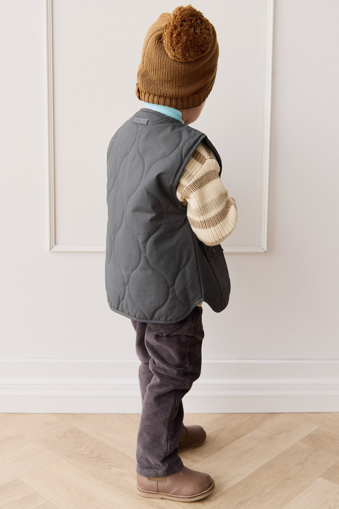 Arie Puffer Vest - Arctic Childrens Jacket from Jamie Kay USA