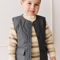 Arie Puffer Vest - Arctic Childrens Jacket from Jamie Kay USA