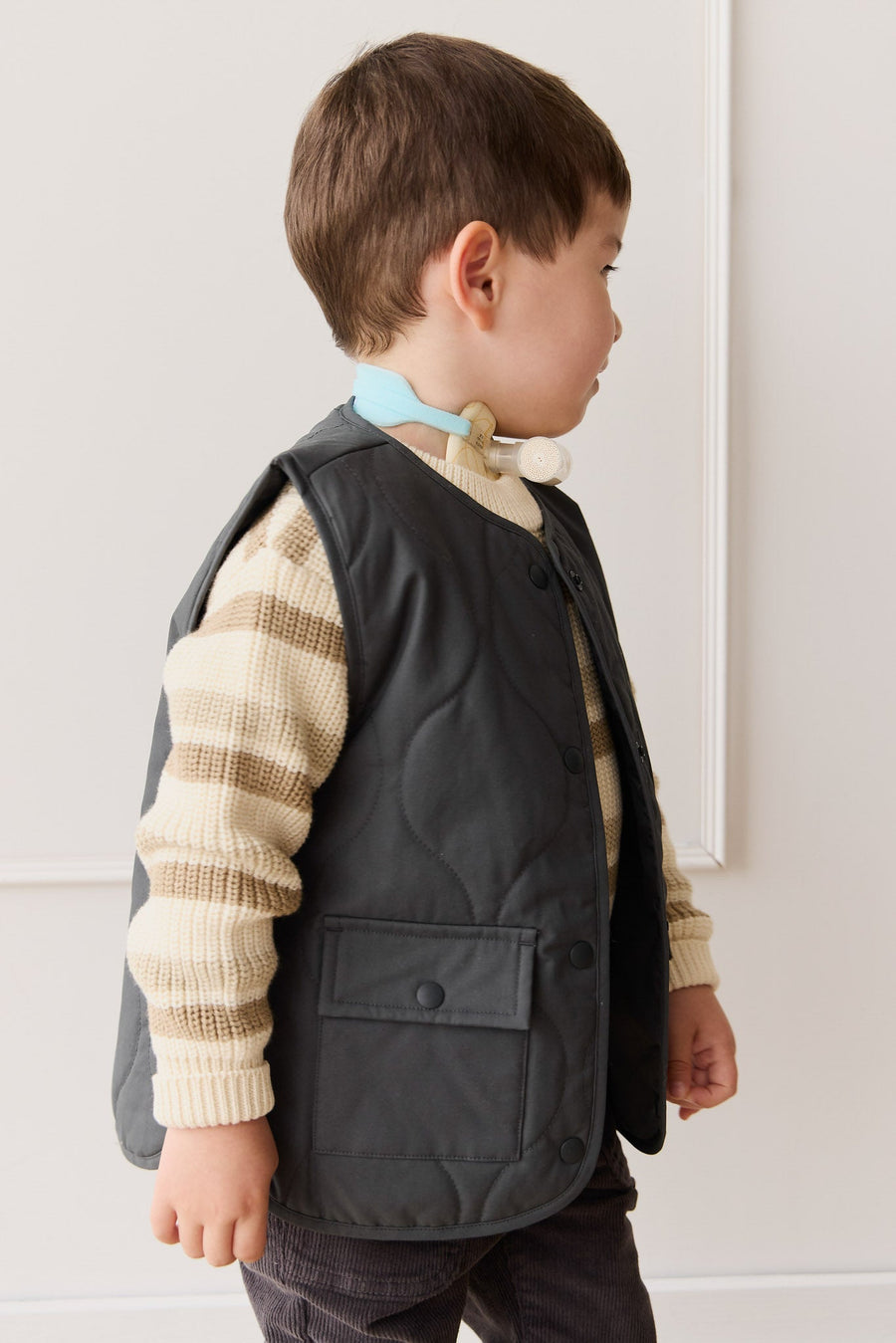 Arie Puffer Vest - Arctic Childrens Jacket from Jamie Kay USA