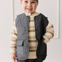 Arie Puffer Vest - Arctic Childrens Jacket from Jamie Kay USA