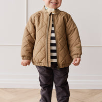 Benito Jacket - Pecan Childrens Jacket from Jamie Kay USA