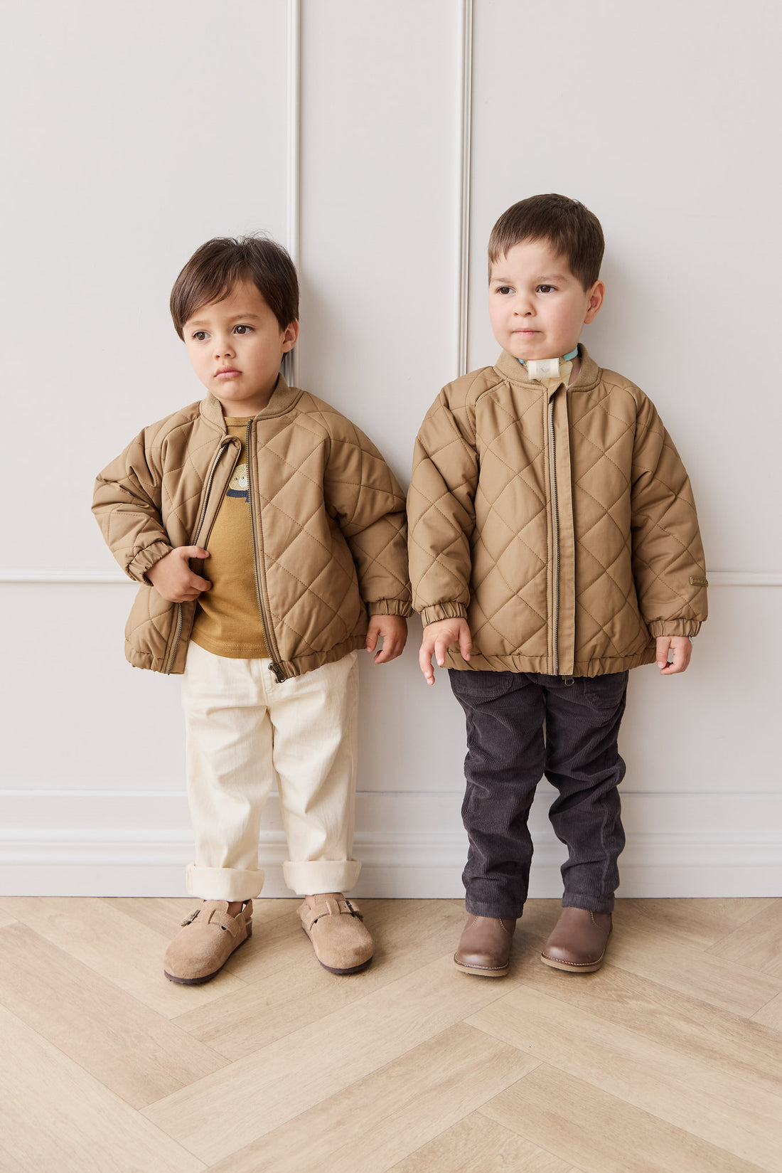 Benito Jacket - Pecan Childrens Jacket from Jamie Kay USA