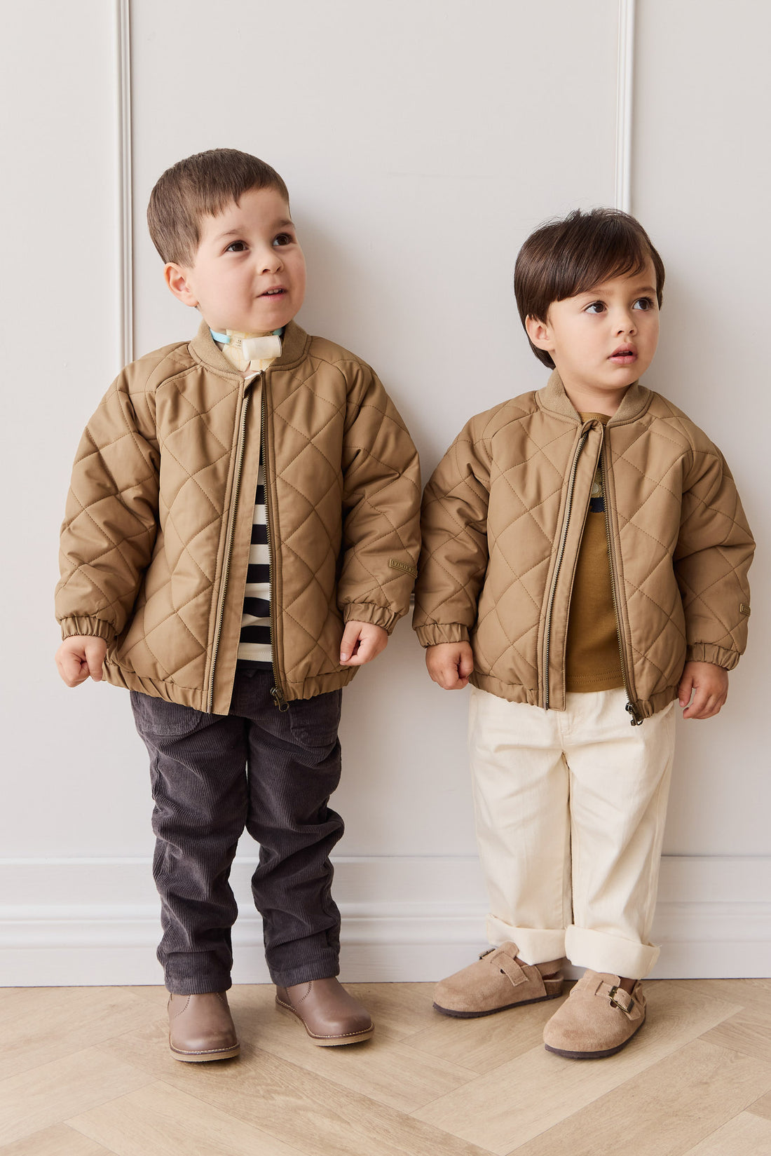 Benito Jacket - Pecan Childrens Jacket from Jamie Kay USA