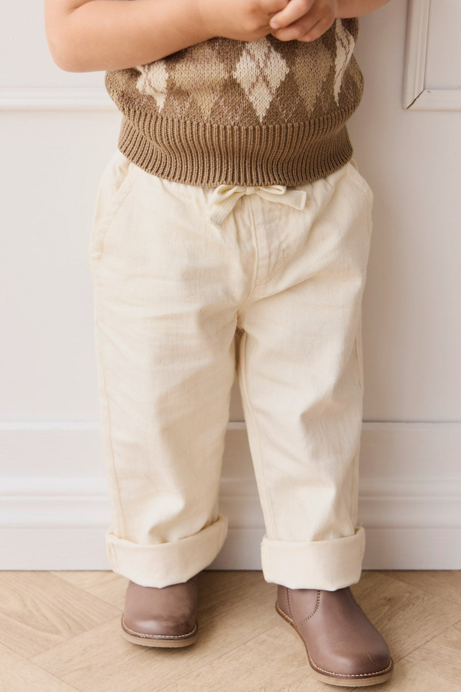 Romeo Twill Pant - Cassava Childrens Pant from Jamie Kay USA