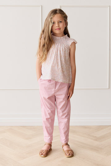 Organic Cotton Elodie Pant - Flora Childrens Pant from Jamie Kay USA