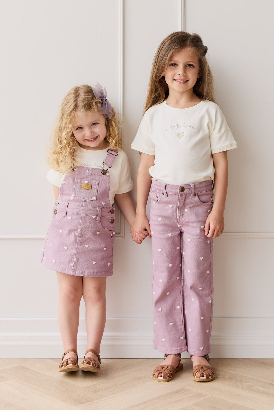 Blair Pant - Petite Heart Melody Childrens Pant from Jamie Kay USA