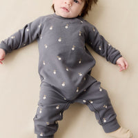 Organic Cotton Tao Sweatshirt Onepiece - Bobby Berries Shadow Childrens Onepiece from Jamie Kay USA