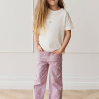 Blair Pant - Petite Heart Melody Childrens Pant from Jamie Kay USA