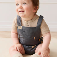 Organic Cotton Robin Playsuit - Bobbie Bears Shadow Childrens Playsuit from Jamie Kay USA