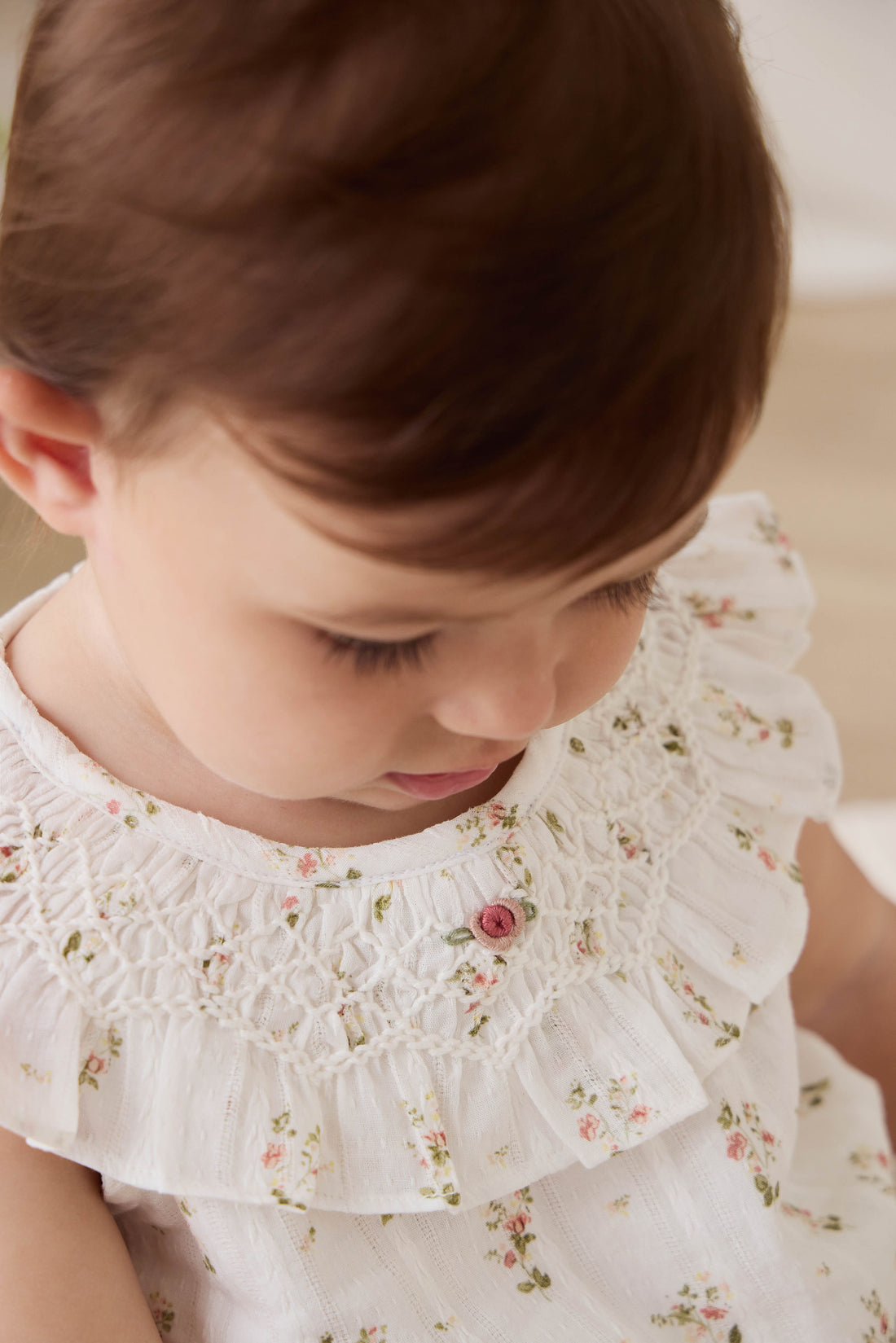 Organic Cotton Saylor Top - Josepha Egret Childrens Top from Jamie Kay USA