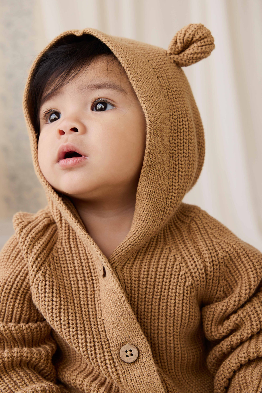 Bear Onepiece - Tawny Brown Childrens Onepiece from Jamie Kay USA
