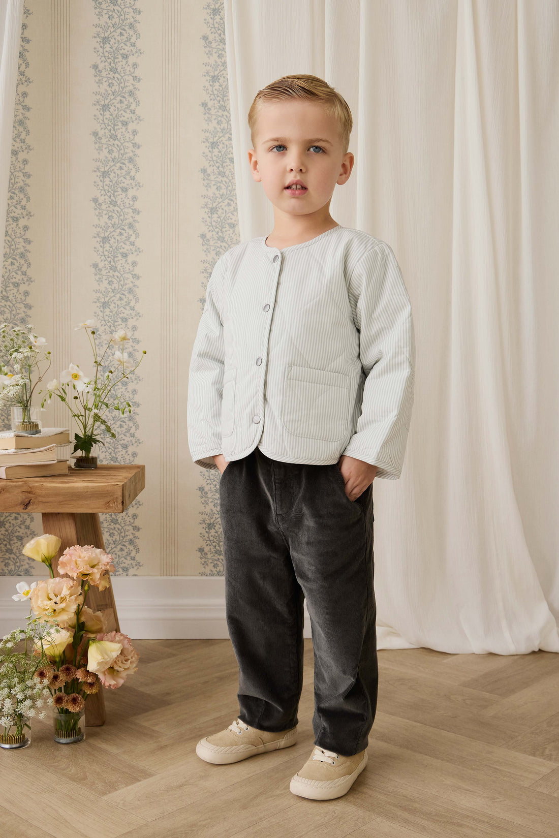 Franklin Pant - Basalt Childrens Pant from Jamie Kay USA