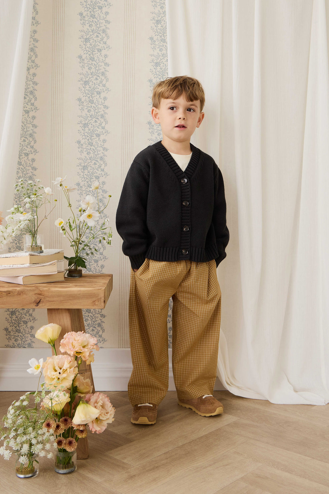 Soren Knit Cardigan - Moonless Childrens Cardigan from Jamie Kay USA