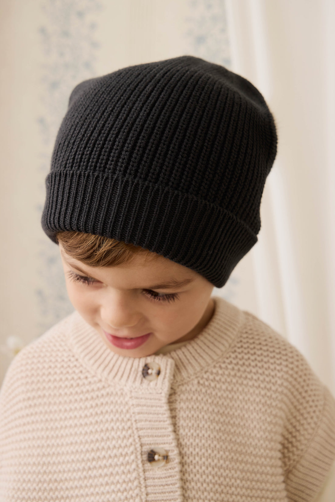 Johan Knit Beanie - Moonless Childrens Beanie from Jamie Kay USA