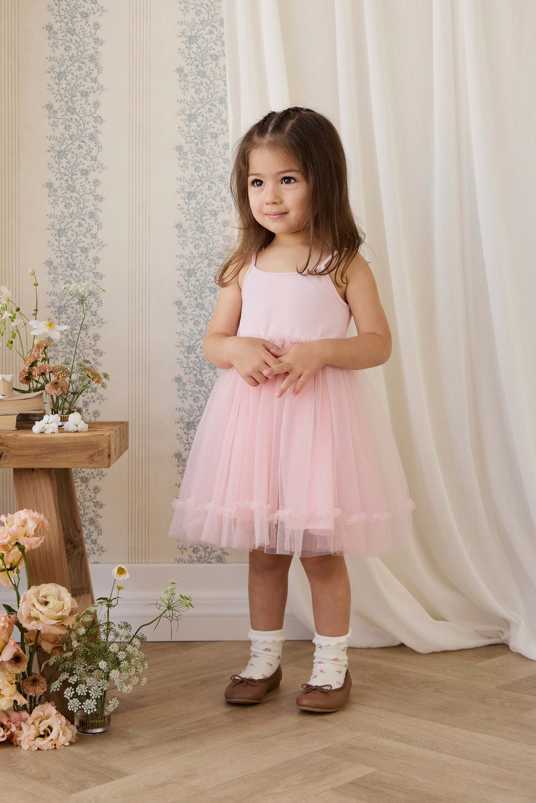 Malani Tulle Dress - Frosting – Jamie Kay USA