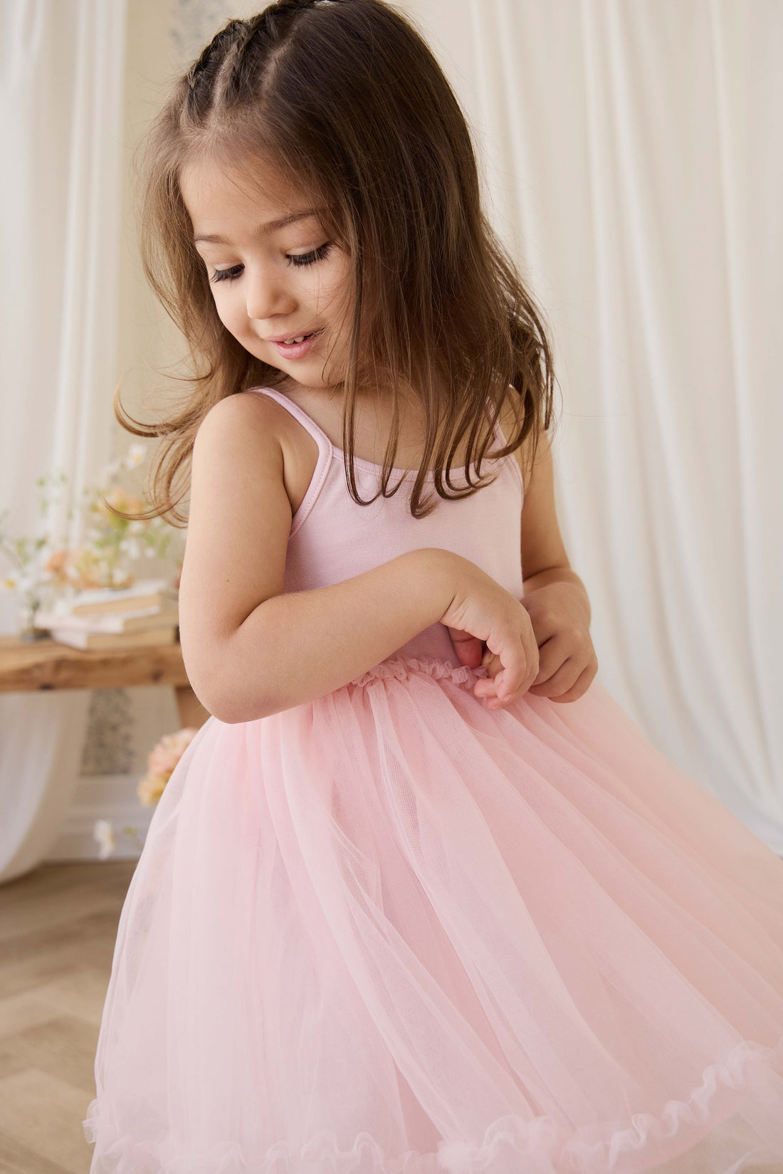 Malani Tulle Dress - Frosting Childrens Dress from Jamie Kay USA