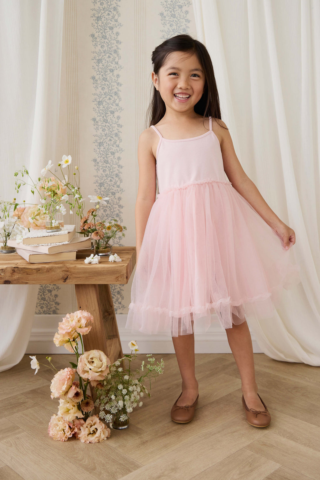 Malani Tulle Dress - Frosting Childrens Dress from Jamie Kay USA