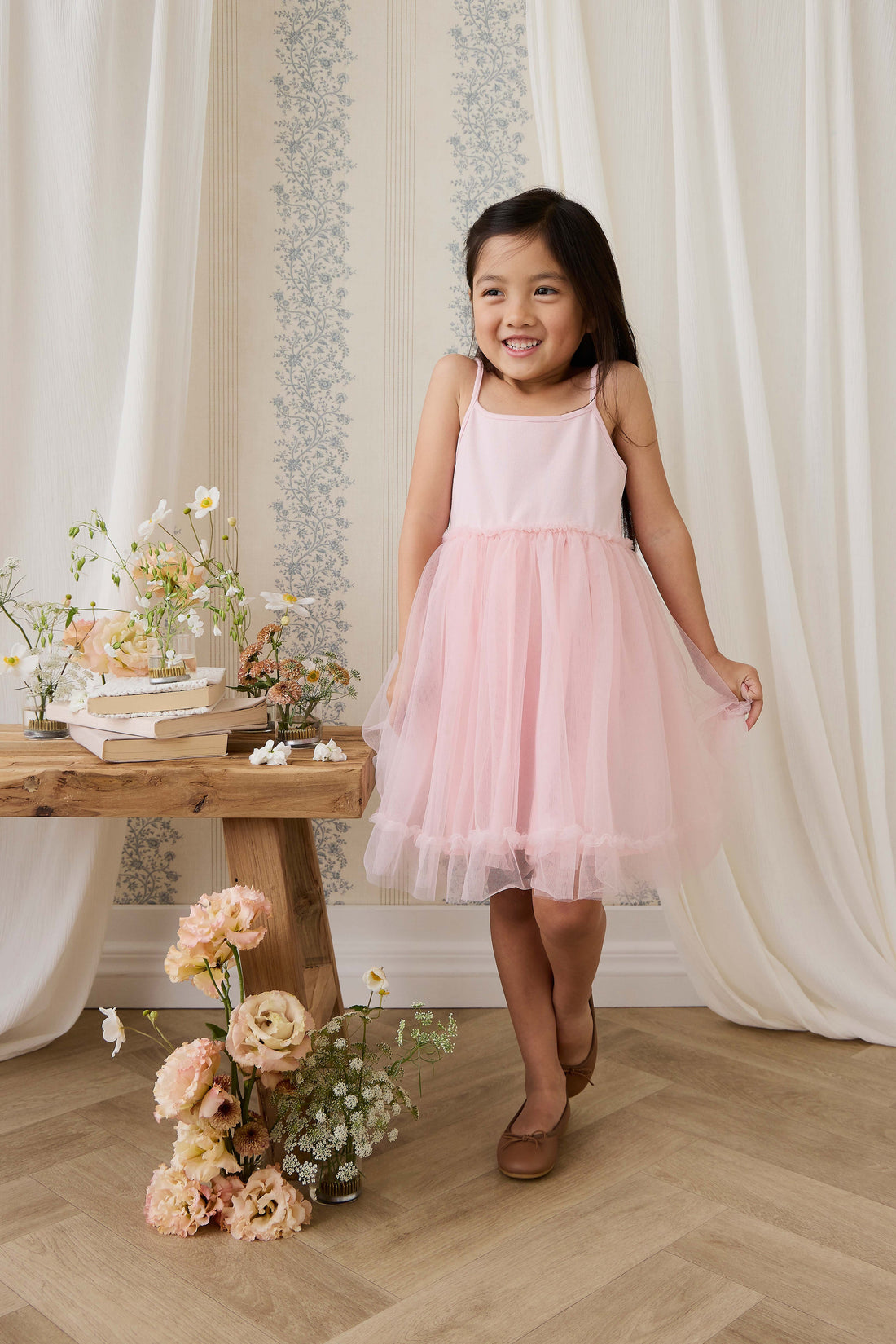 Malani Tulle Dress - Frosting Childrens Dress from Jamie Kay USA