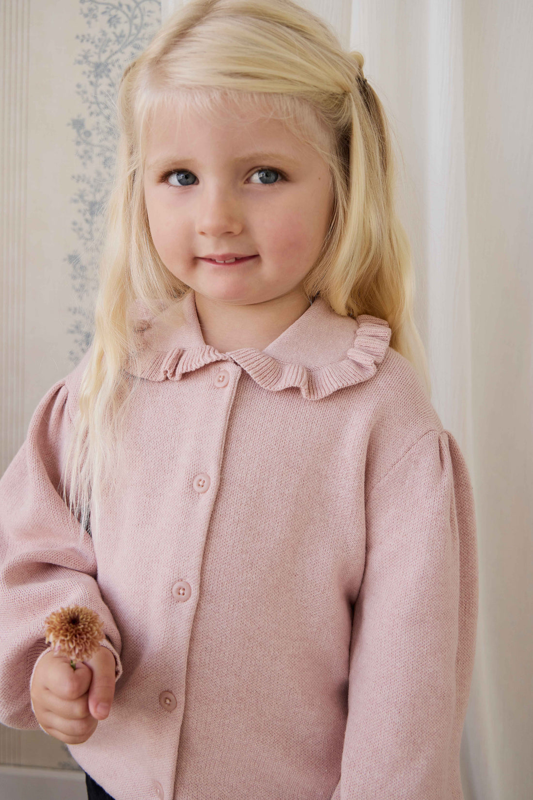 Bonnie Knitted Cardigan - Peachy Keen Marle Childrens Cardigan from Jamie Kay USA