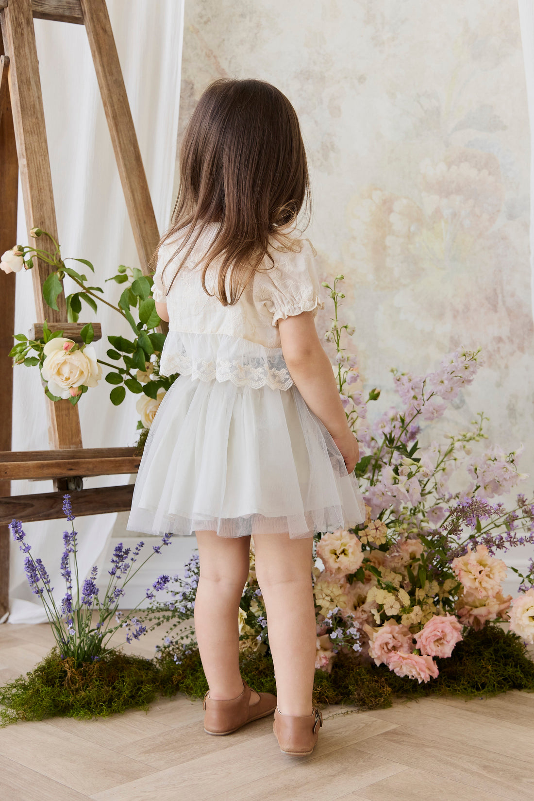 Lucille Skirt - Sea Childrens Skirt from Jamie Kay USA