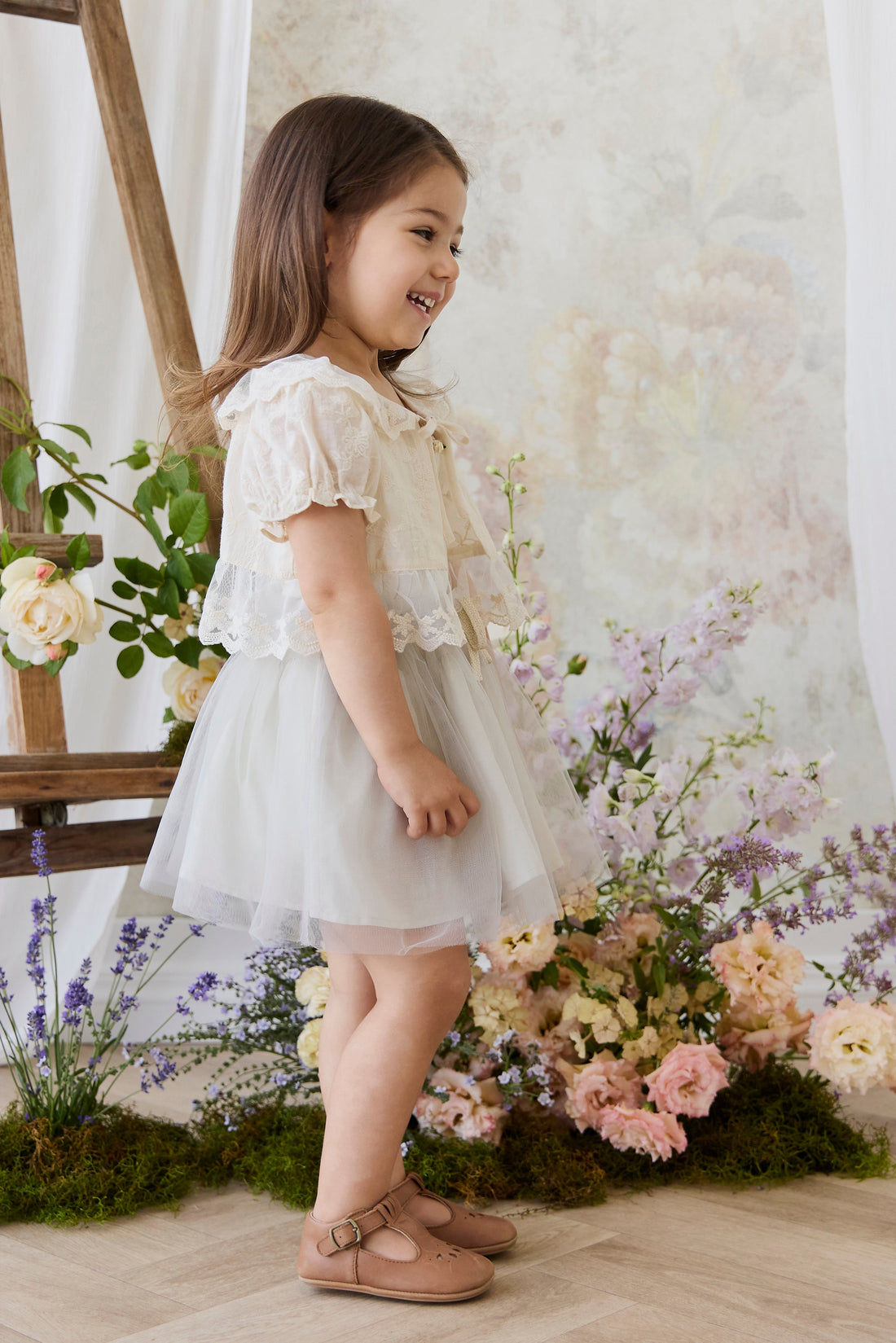 Lucille Skirt - Sea Childrens Skirt from Jamie Kay USA