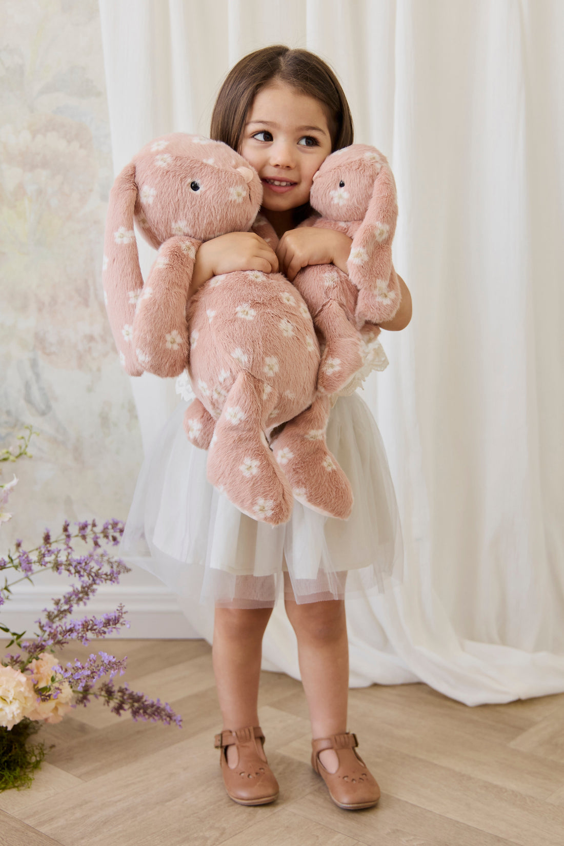 Snuggle Bunnies - Penelope - Rosie 45cm Childrens Toy from Jamie Kay USA