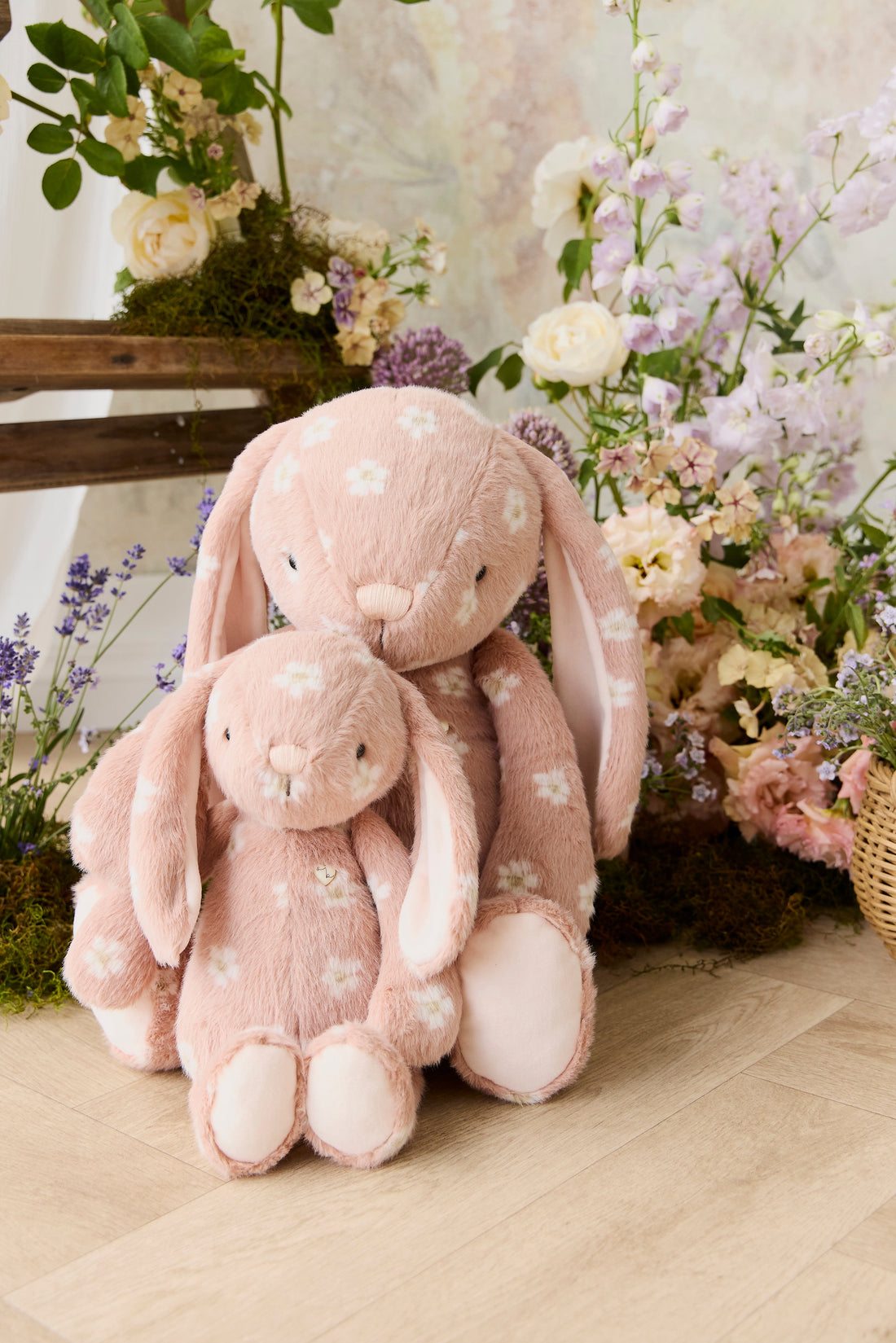 Snuggle Bunnies - Penelope - Rosie 45cm Childrens Toy from Jamie Kay USA