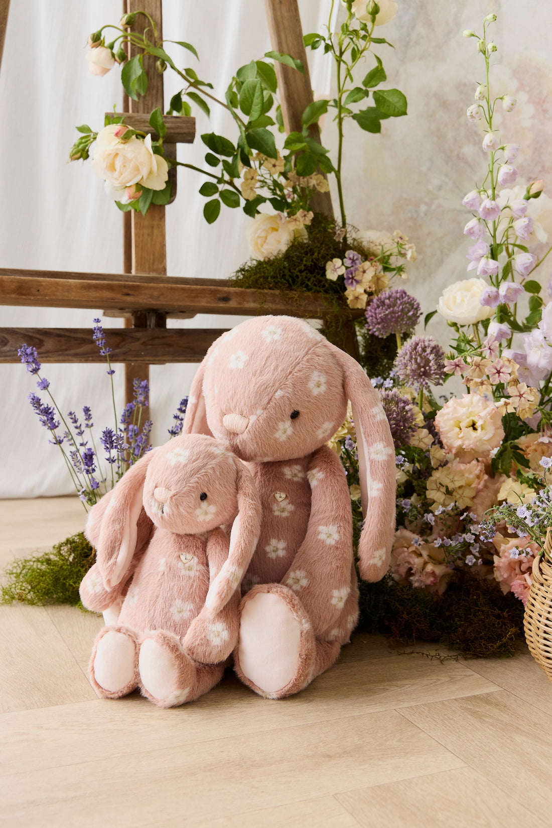 Snuggle Bunnies - Penelope - Rosie 45cm Childrens Toy from Jamie Kay USA
