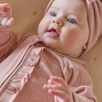 Organic Cotton Modal Melanie Onepiece - Peony Marle Childrens Onepiece from Jamie Kay USA