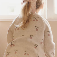 Delilah Cardigan - Cherry Love Blush Childrens Cardigan from Jamie Kay USA