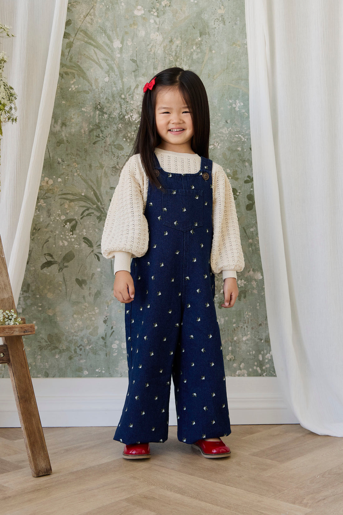 Dorian Overall - Lisa Indigo Childrens Overall from Jamie Kay USA