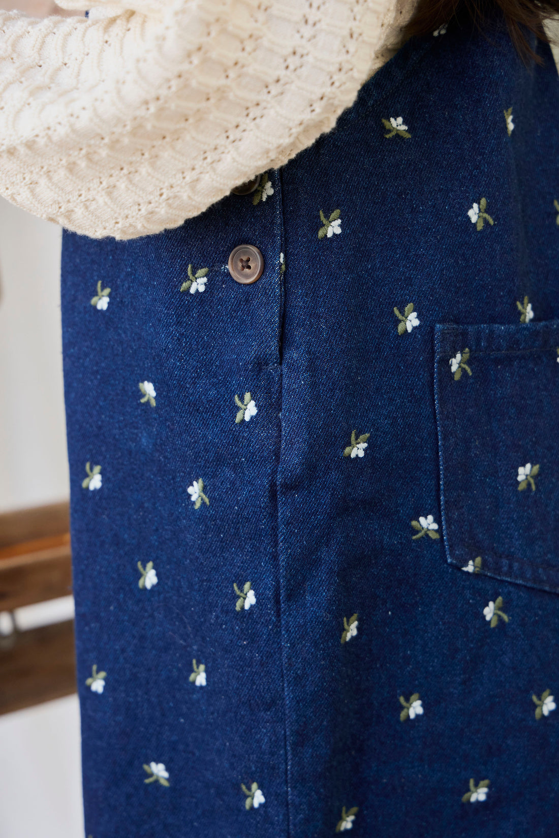 Dorian Overall - Lisa Indigo Childrens Overall from Jamie Kay USA