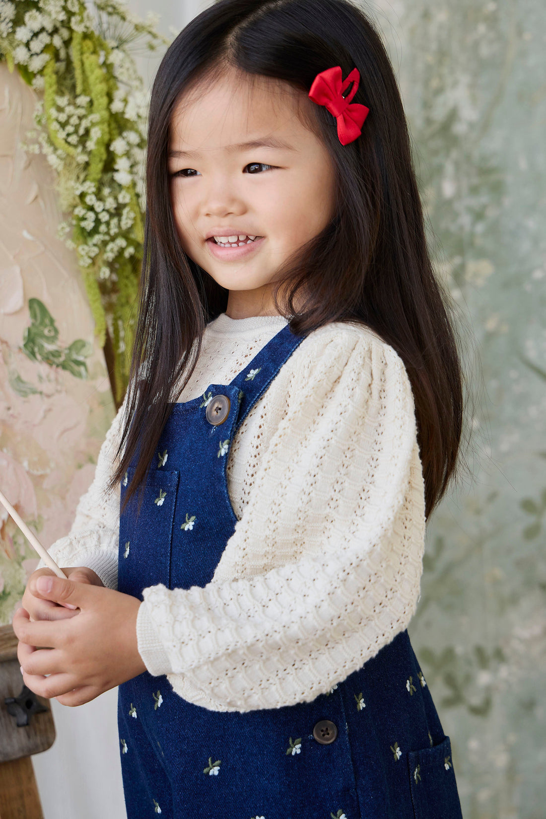 Nylah Clip - Ribbon Childrens Hair Accessories from Jamie Kay USA