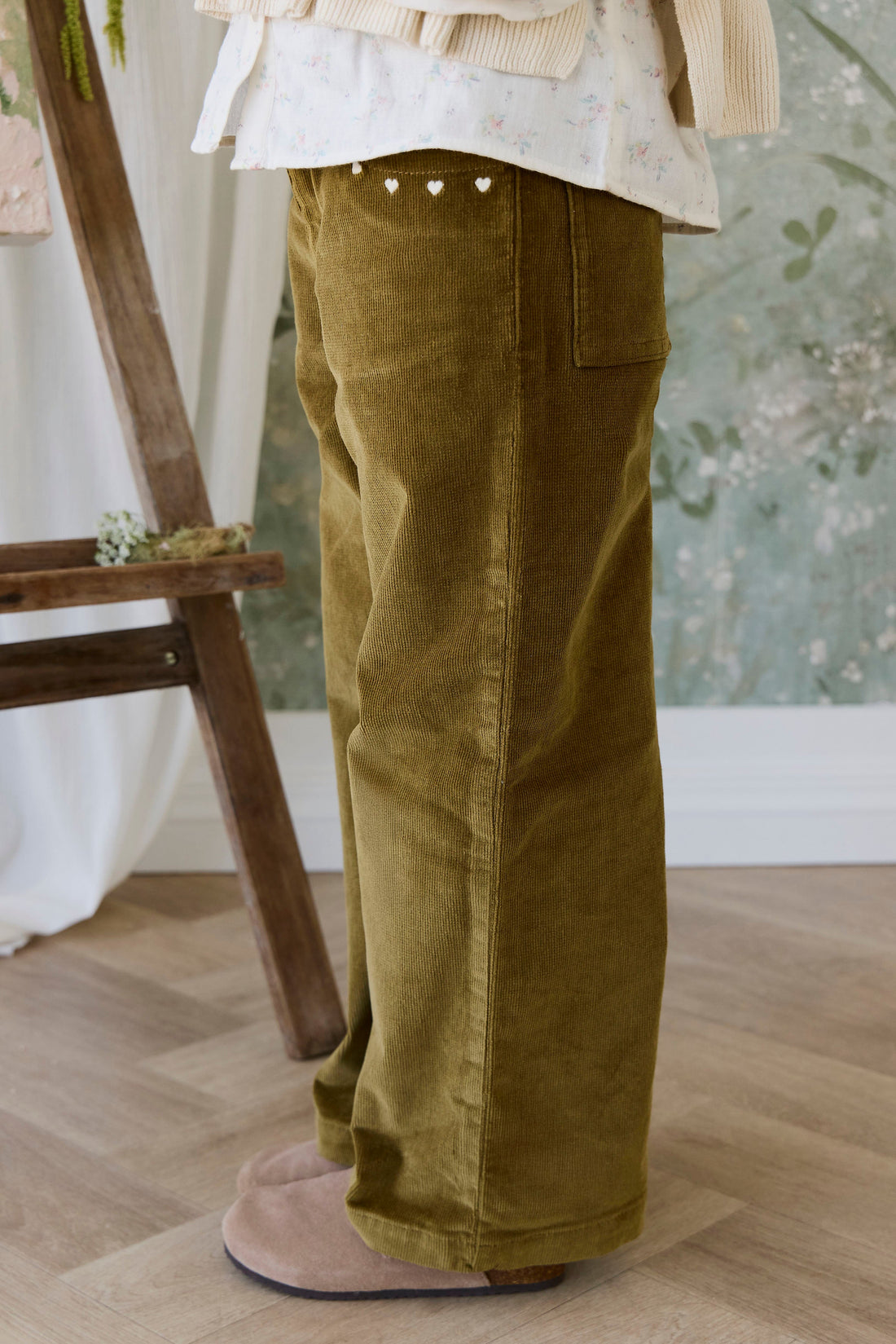 Astra Pant - Chrysanthemum Childrens Pant from Jamie Kay USA