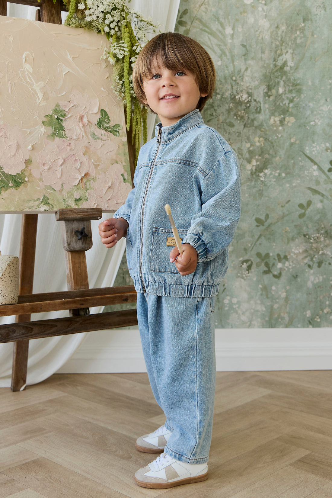 Rueben Pant - Light Wash Childrens Pant from Jamie Kay USA