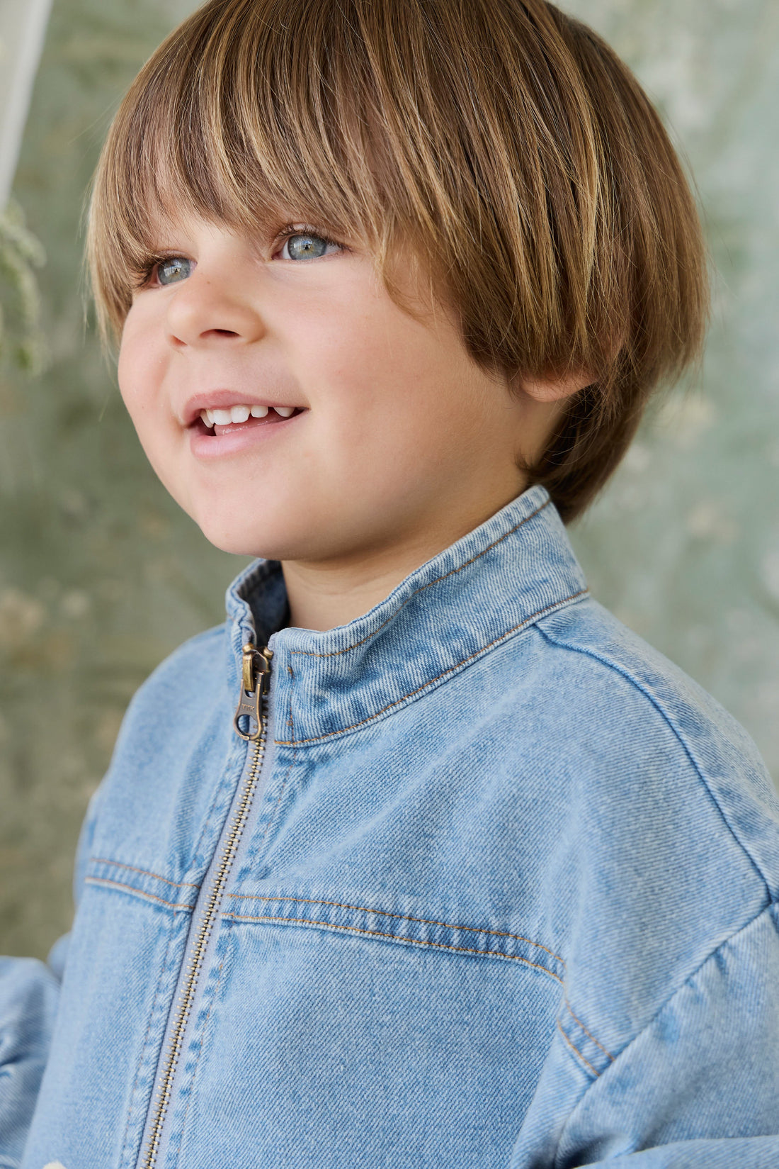 Murray Denim Jacket - Light Wash Childrens Jacket from Jamie Kay USA