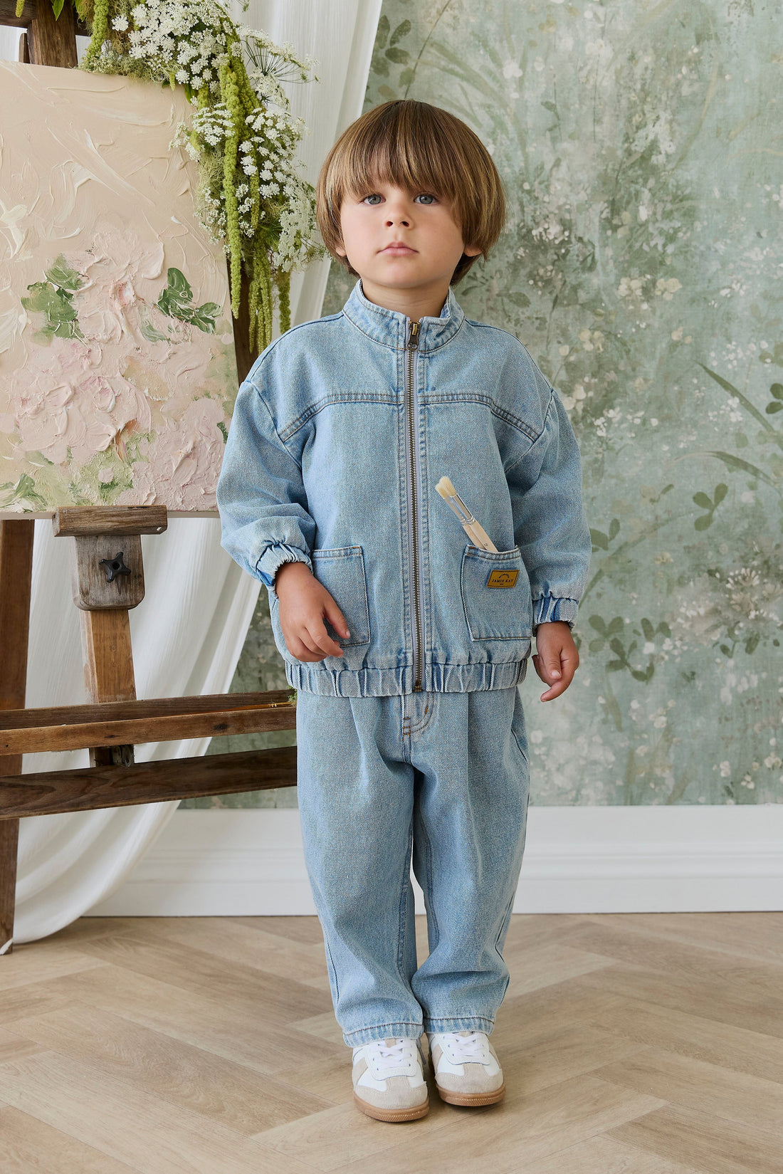 Rueben Pant - Light Wash Childrens Pant from Jamie Kay USA