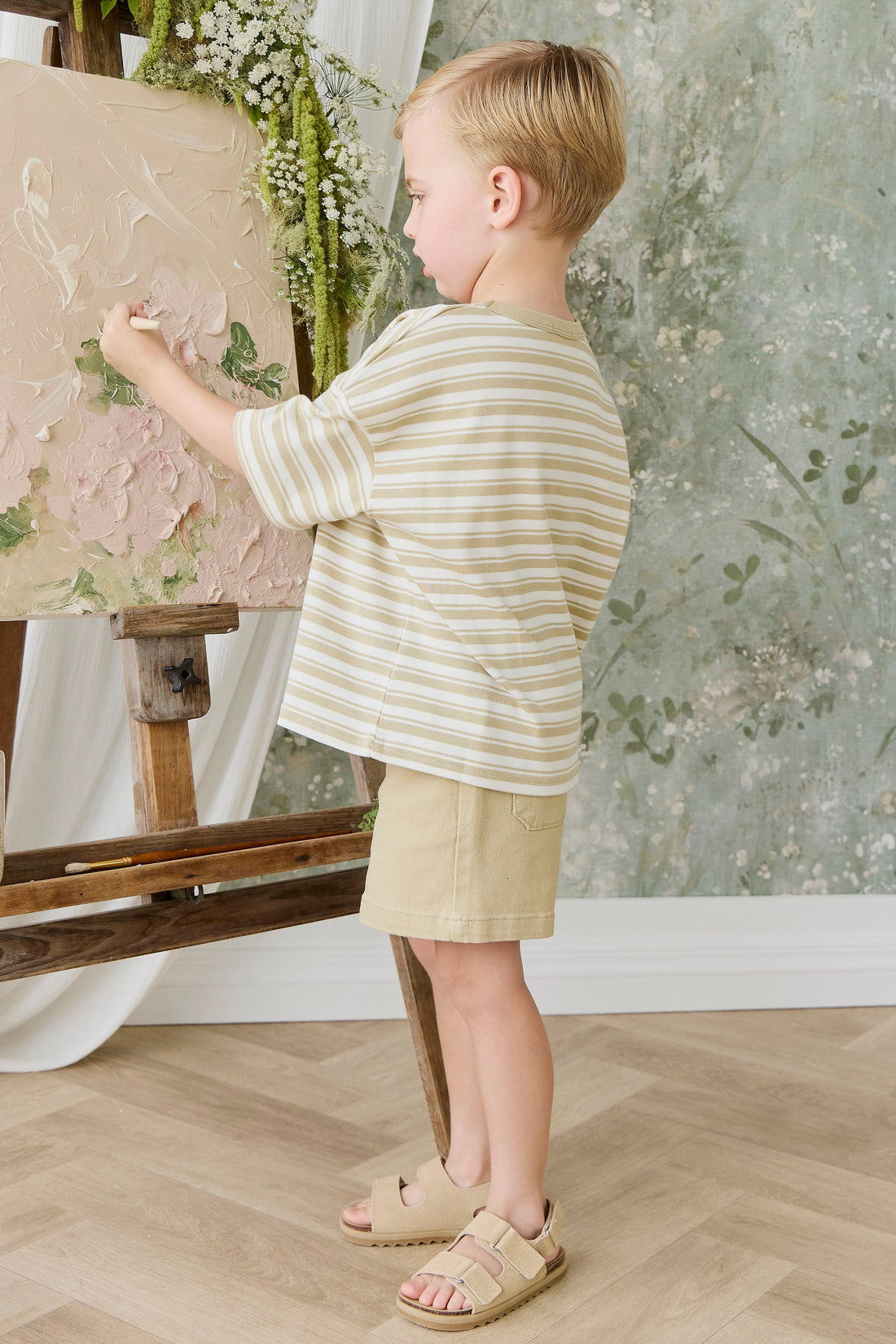 Griffin Short - Barley Childrens Shorts from Jamie Kay USA