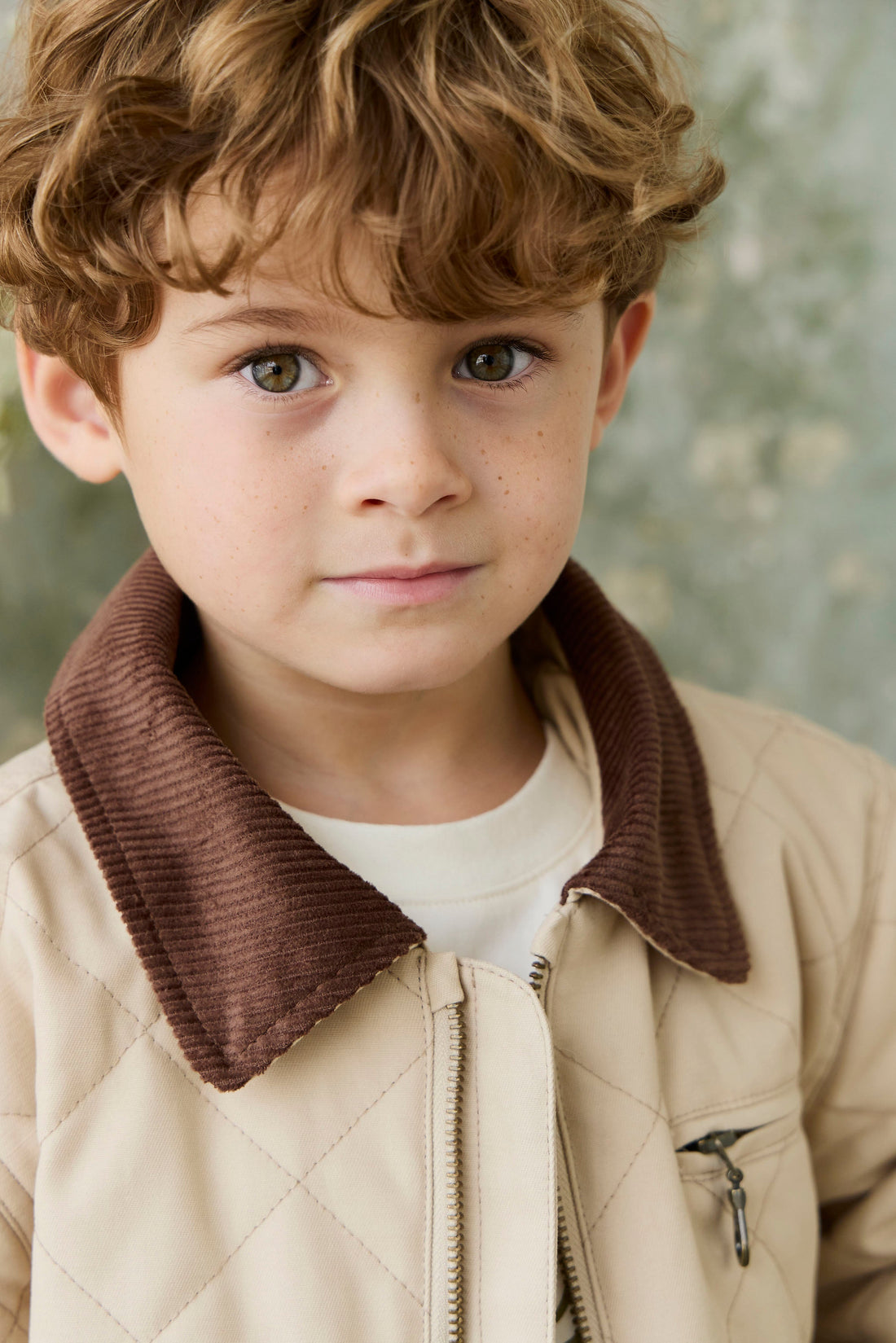 Wolfe Jacket - Sandstone Childrens Jacket from Jamie Kay USA